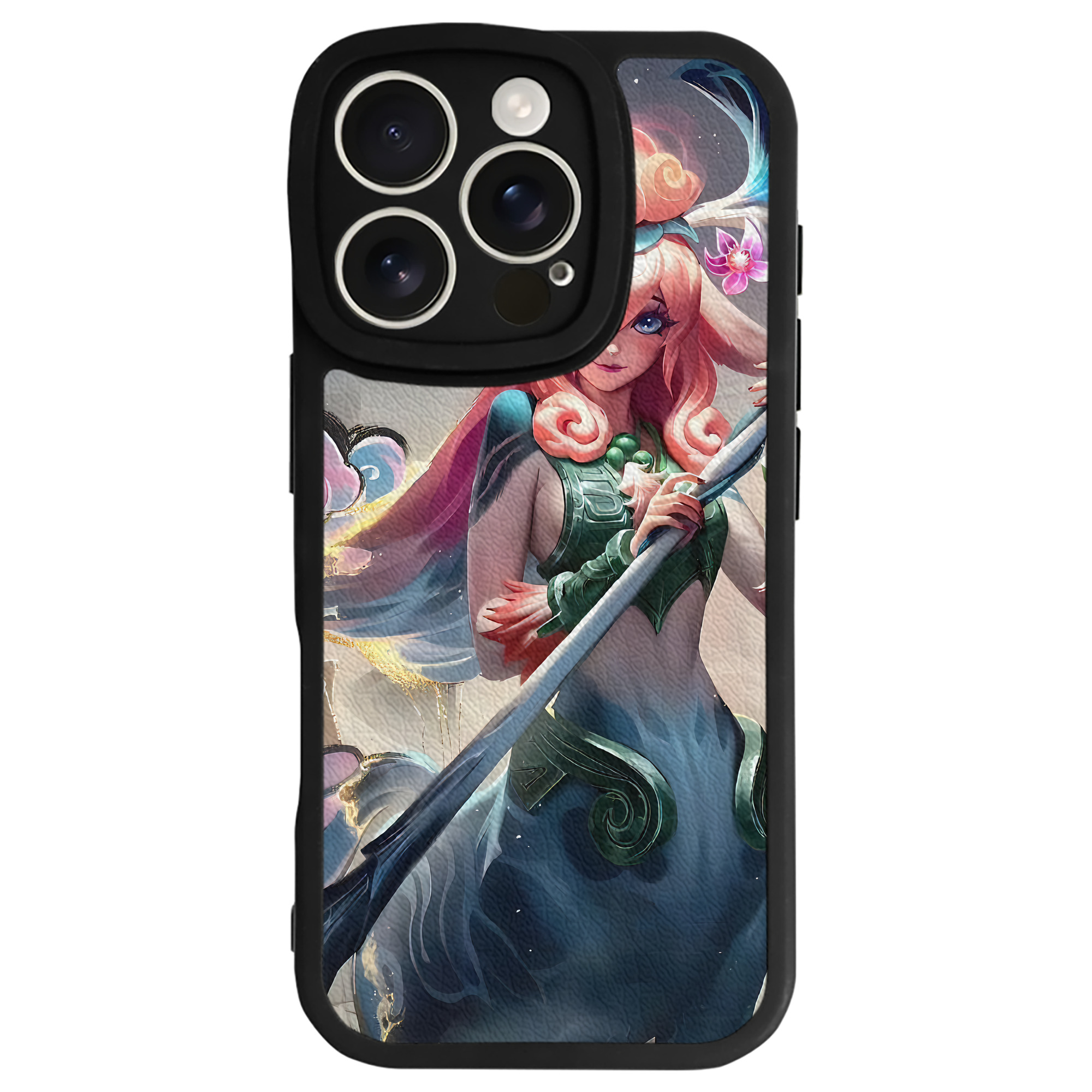 リーグ・オブ・レジェンド League of Legends LOL 【iPhone 16シリーズ対応】シリコンスマホケース（レザー調） 材質：シリコン